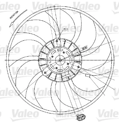 Fan, engine cooling (698424)