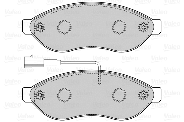 Brake Pad Set, disc brake (670891)
