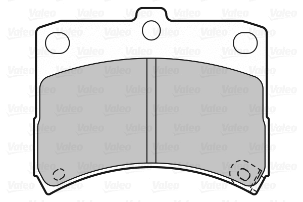 Brake Pad Set, disc brake (598883)