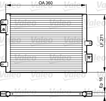 Condenser, air conditioning (814167)