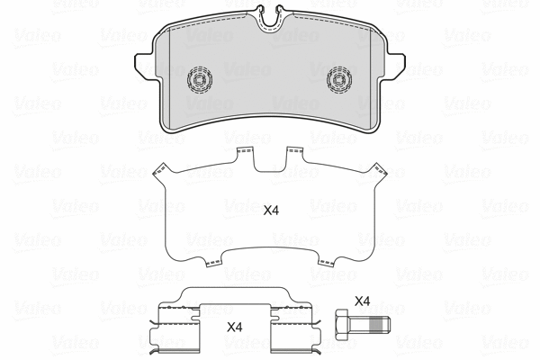 Brake Pad Set, disc brake (601753)