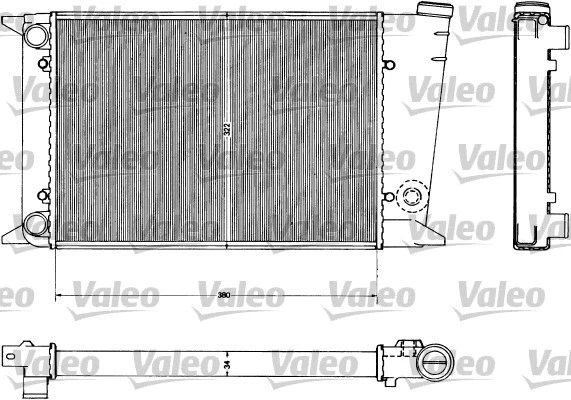 Radiator, engine cooling (883418)