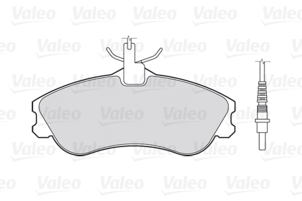 Brake Pad Set, disc brake (670326)