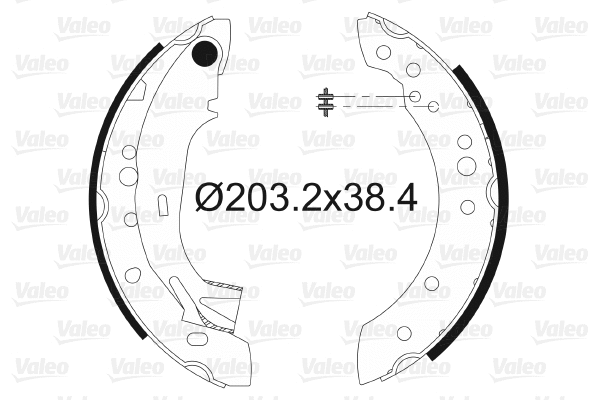 Brake Shoe Set (562997)