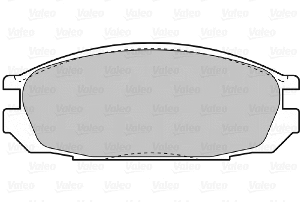 Brake Pad Set, disc brake (598851)