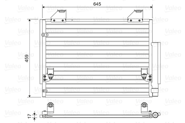 Condenser, air conditioning (814457)