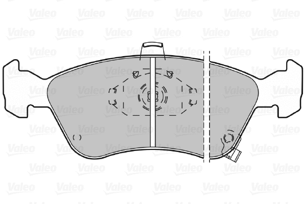 Brake Pad Set, disc brake (598478)