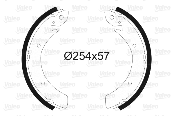 Brake Shoe Set (562025)