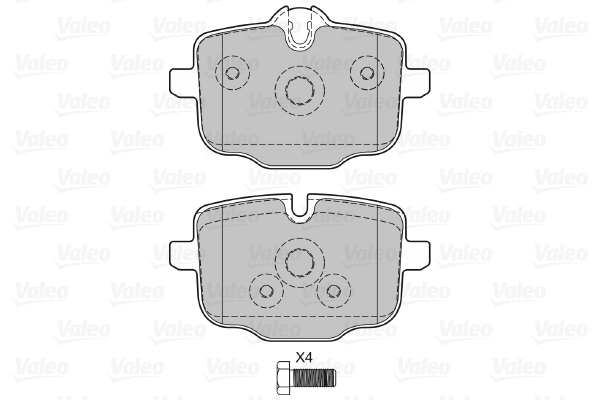 Brake Pad Set, disc brake (601145)