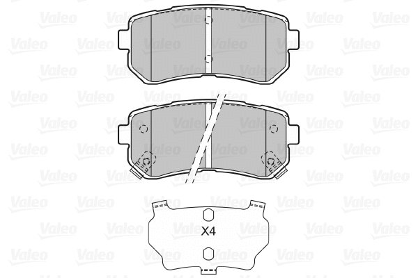 Brake Pad Set, disc brake (601135)