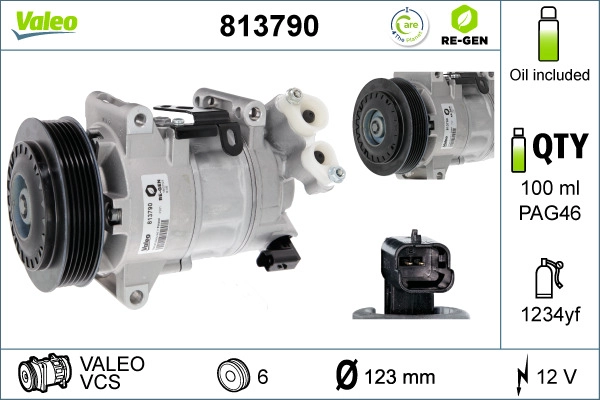 Compressor, air conditioning (813790)