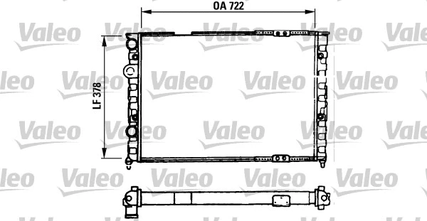 Radiator, engine cooling (730971)