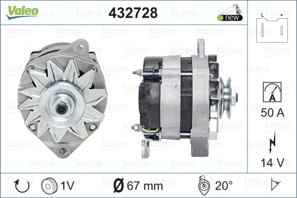 Alternator (432728)