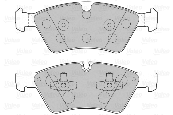 Brake Pad Set, disc brake (301107)