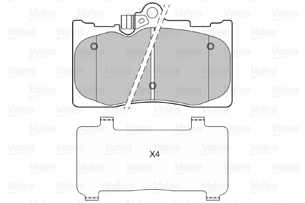 Brake Pad Set, disc brake (601316)