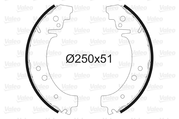 Brake Shoe Set (562523)