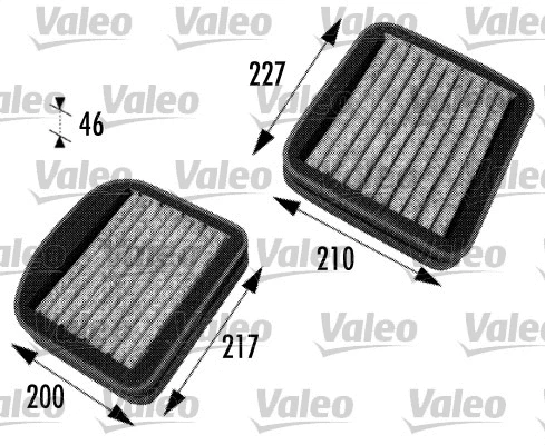 Filter, cabin air (698772)