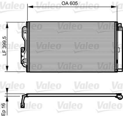 Condenser, air conditioning (814191)