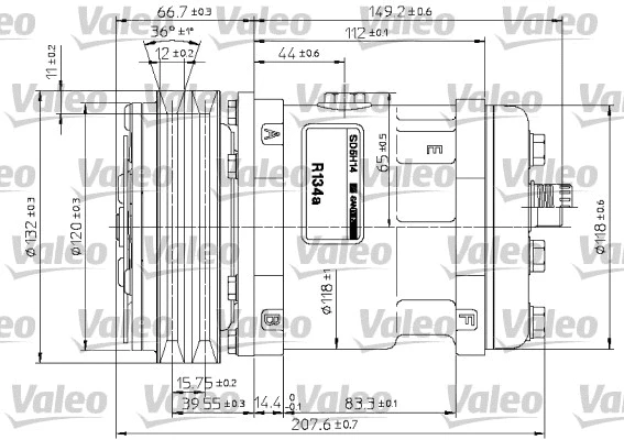 Compressor, air conditioning (815891)