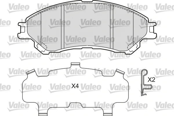 Brake Pad Set, disc brake (601667)