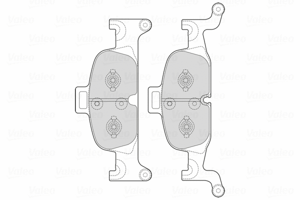 Brake Pad Set, disc brake (601721)