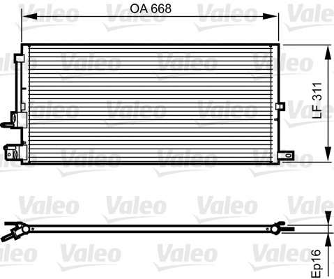 Condenser, air conditioning (814199)