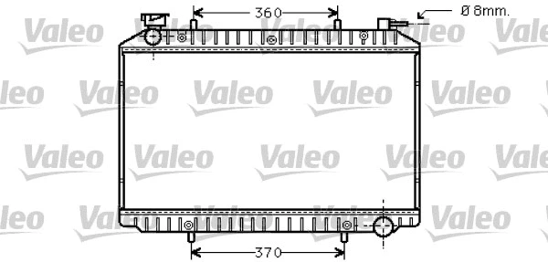 Radiator, engine cooling (734446)
