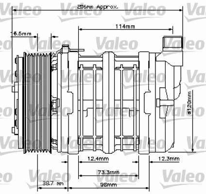 Compressor, air conditioning (815810)