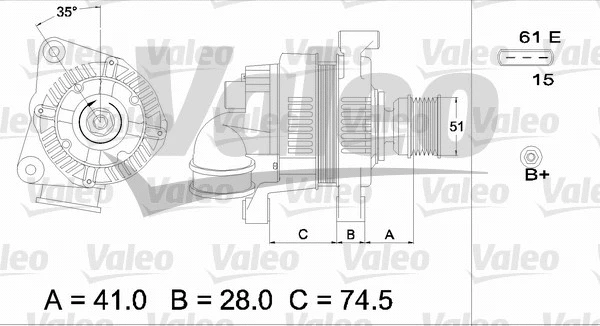Alternator (437115)