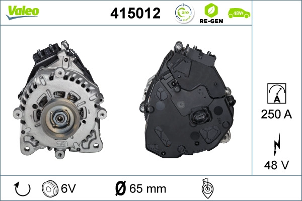 Alternator, starter (415012)