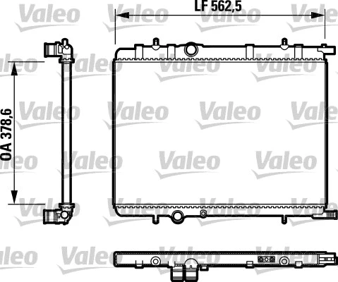 Radiator, engine cooling (732892)