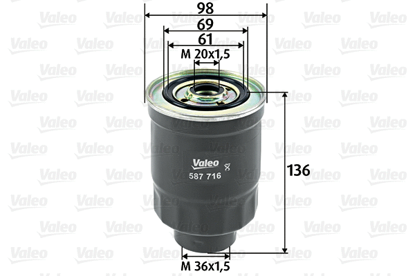 Fuel Filter (587716)