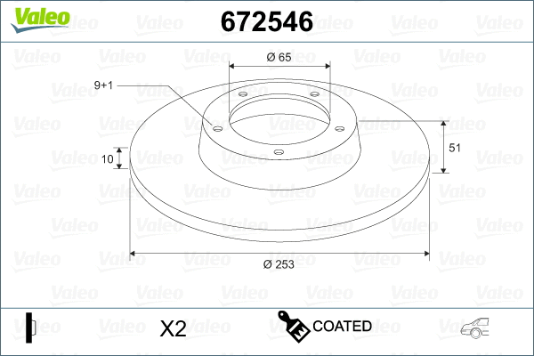 Brake Disc (672546)