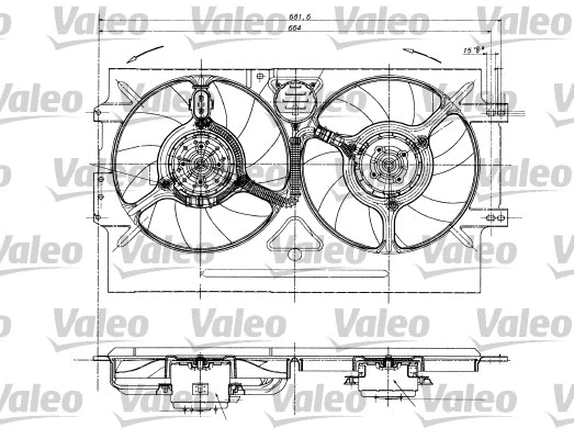 Fan, engine cooling (698322)