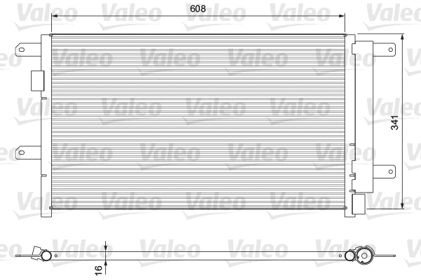 Condenser, air conditioning (815089)