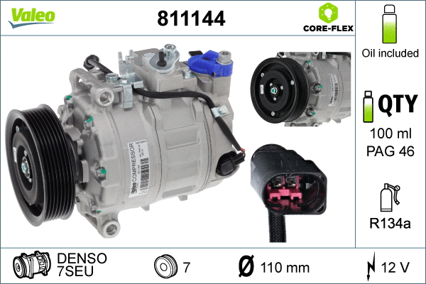 Compressor, air conditioning (811144)