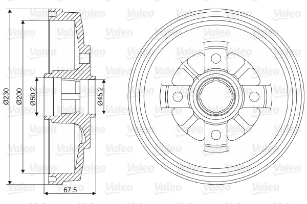 Brake Drum (237025)