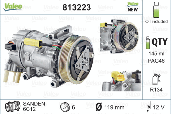 Compressor, air conditioning