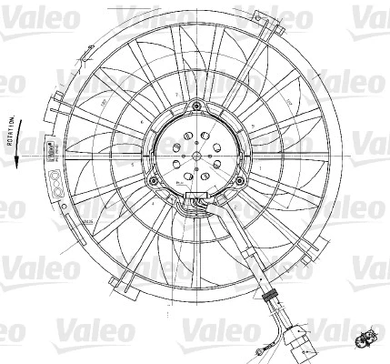 Fan, engine cooling (698542)