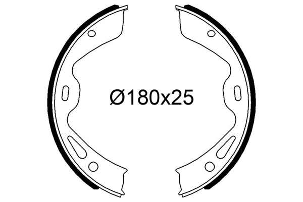 Brake Shoe Set (564332)