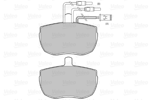 Brake Pad Set, disc brake (598132)