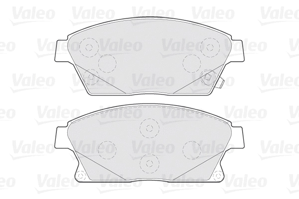 Brake Pad Set, disc brake (301070)