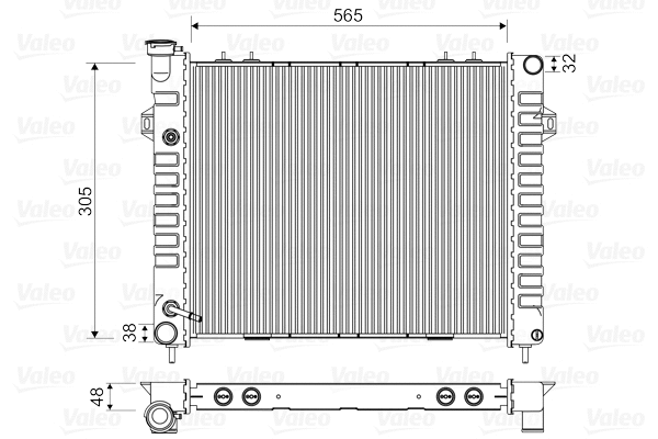 Radiator, engine cooling (732713)