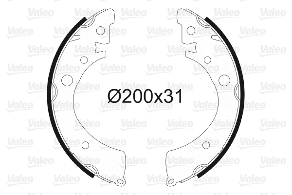 Brake Shoe Set (562543)