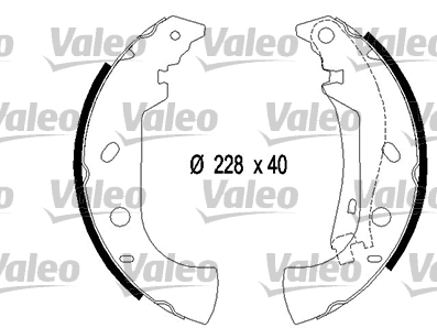 Brake Shoe Set (553894)