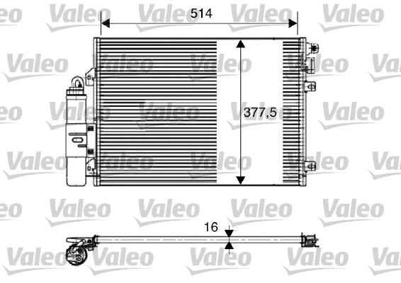 Condenser, air conditioning (817827)