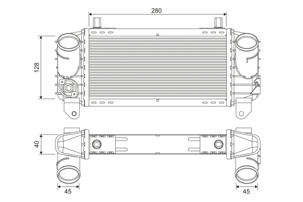 Charge Air Cooler (817872)