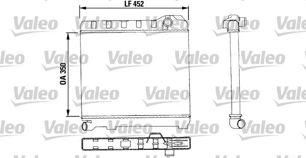 Radiator, engine cooling (883684)