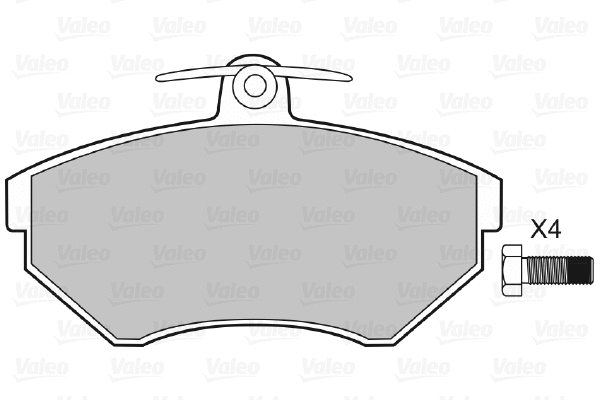 Brake Pad Set, disc brake (598330)