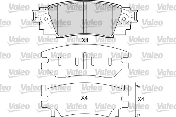 Brake Pad Set, disc brake (601687)